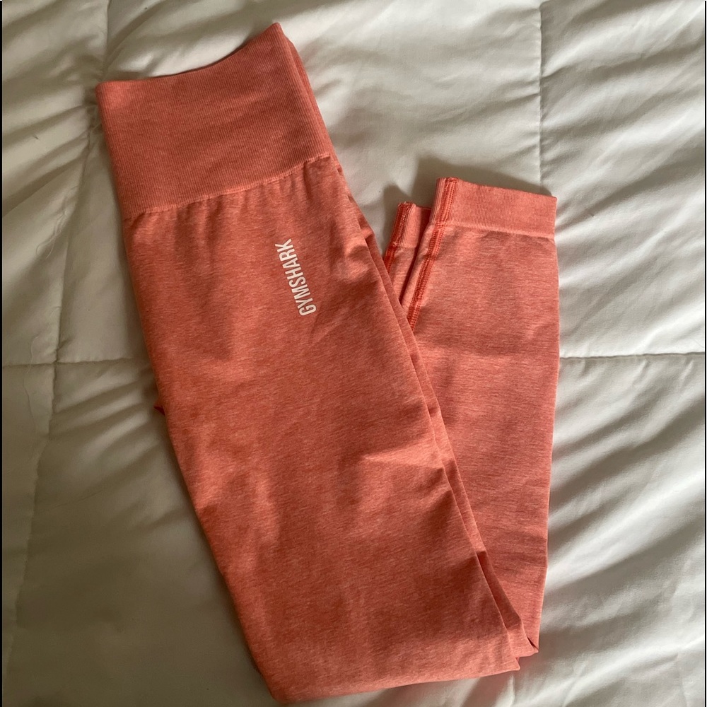 Peach gymshark leggings
